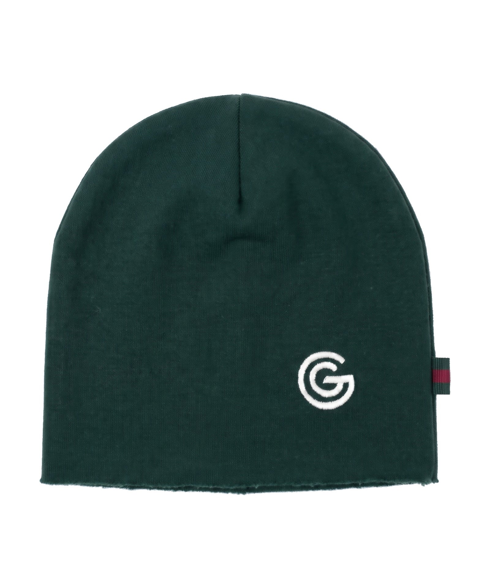 Gabriella Gucci Kids Cappello Verde con Logo Ricamato per Neonati