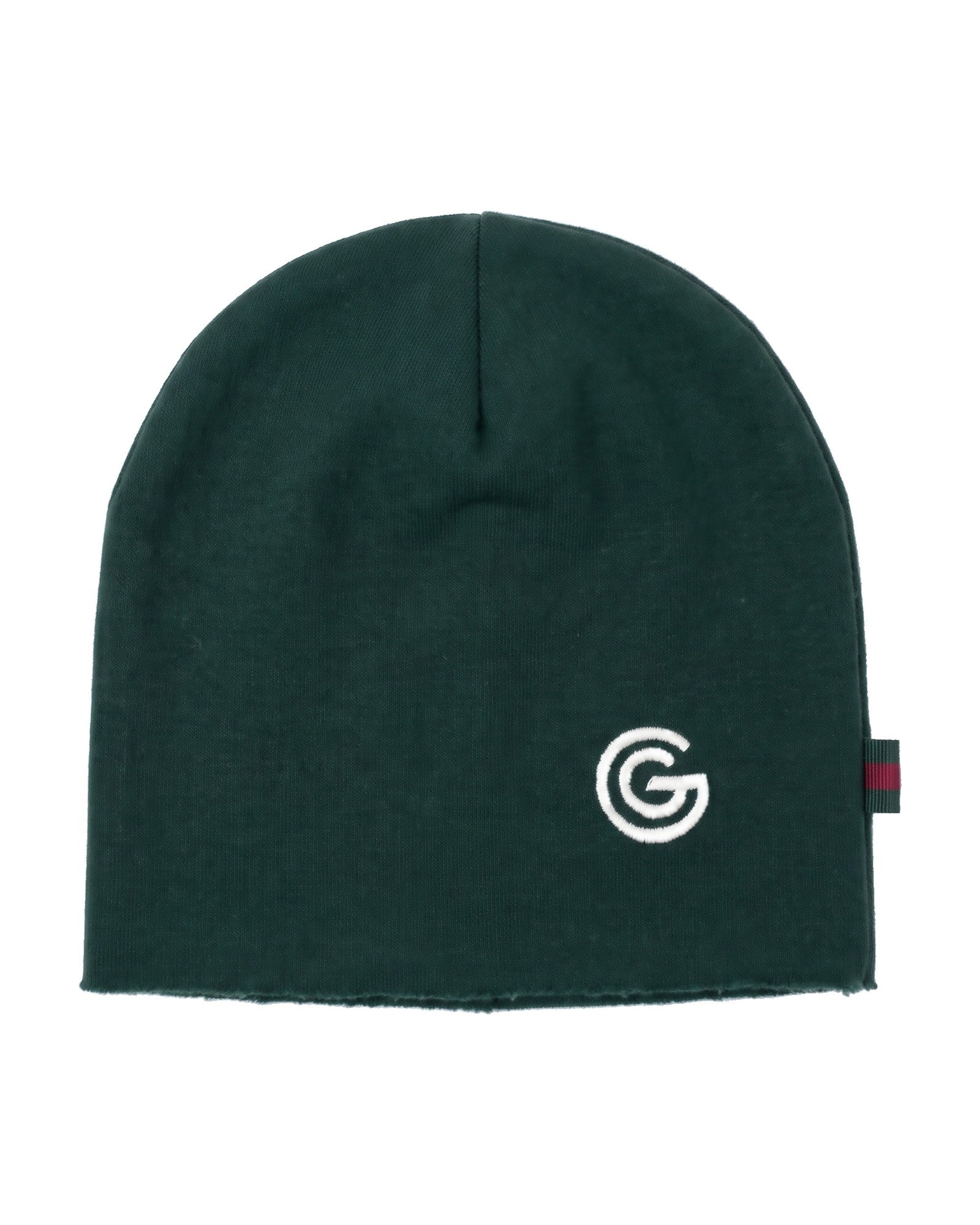 Gabriella Gucci Kids Cappello Verde con Logo Ricamato per Neonati
