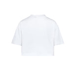 Just Cavalli Kids T-Shirt Bianco con Strass per Bambina