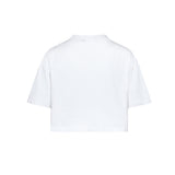 Just Cavalli Kids T-Shirt Bianco con Strass per Bambina