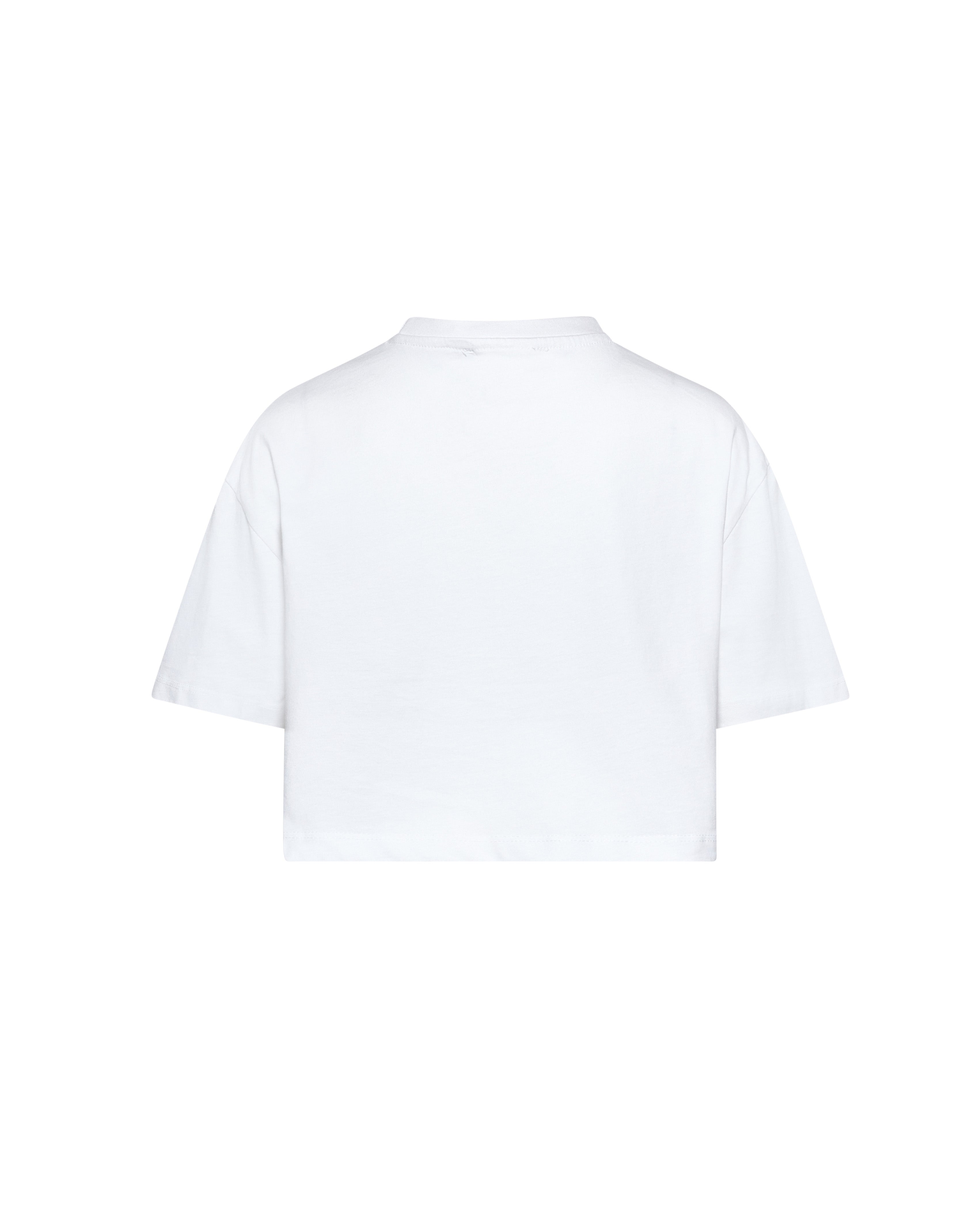 Just Cavalli Kids T-Shirt Bianco con Strass per Bambina