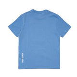 Dsquared2 Kids T-shirt Celeste con Grafica Leaf per Bambini
