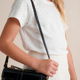 Patrizia Pepe Kids T-Shirt Bianco con Strass per Bambine