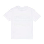 Dsquared2 Kids T-Shirt Bianca con Logo Multicolor Effetto Wave per Bambini