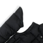 Hinnominate Kids Giubbino Nero con Maniche a Zip (dettaglio)