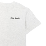 Palm Angels Kids Tri-Pack T-Shirt Bianco/Nero/Grigio con Logo Stampato per Bambini