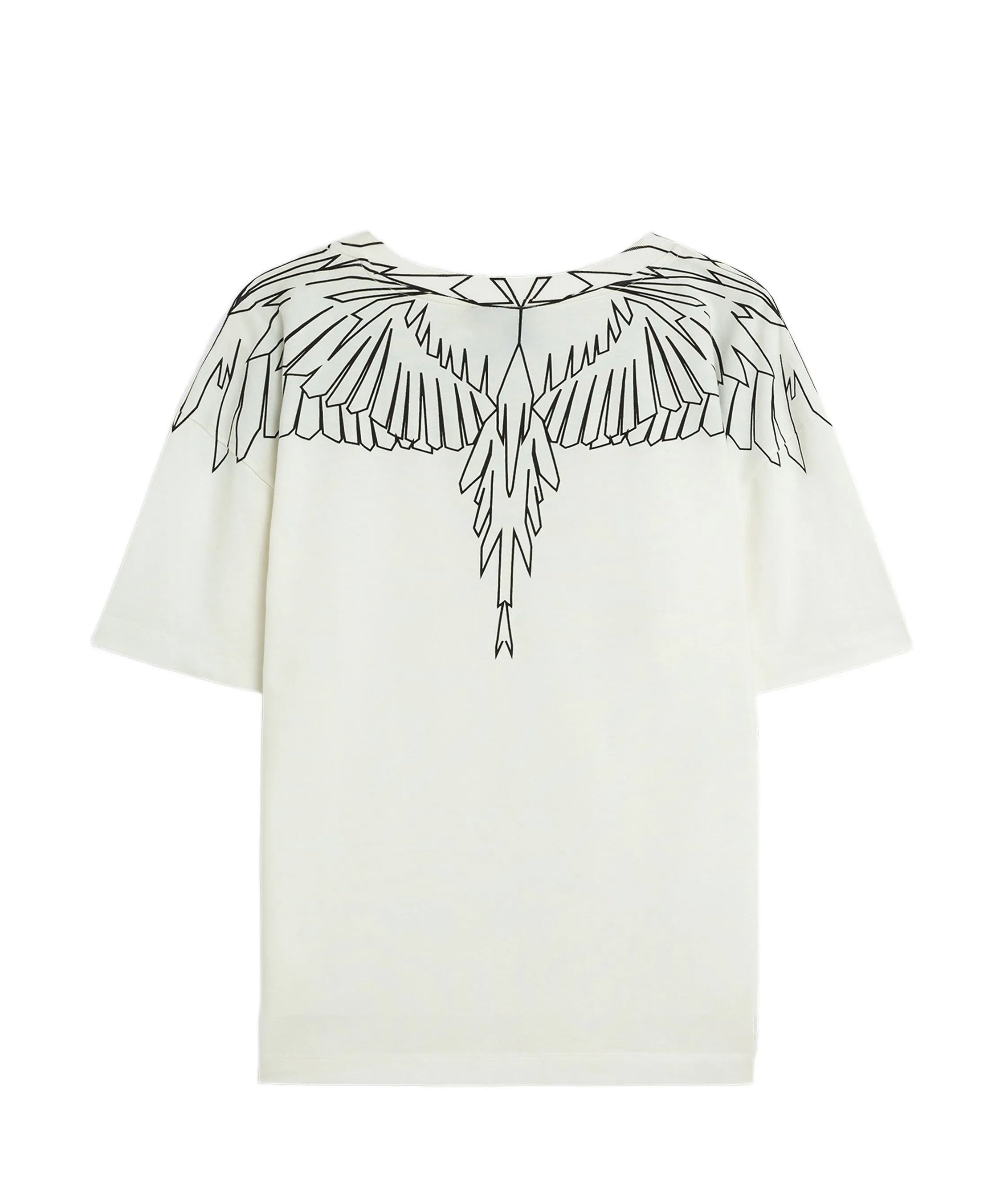 Marcelo Burlon County Of Milan Kids T-Shirt Bianca con Motivo Ali per Bambine