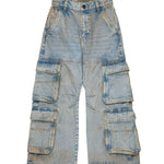 Diesel Kids Pantaloni Cargo Dusty Effect per Bambini
