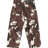 MSGM Kids Pantalone Fantasia Pony cvon Logo Rosso per Bambine