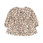 Elisabetta Franchi La Mia Bambina Abito e Mutandina Abbinata con Motivo Animalier per Neonate