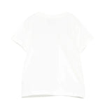 Moschino Kids T-Shirt Panna con Logo Teddy Bear per Neonati