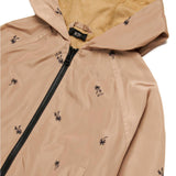 N°21 Kids Giubbino a Vento Beige Palms per Bambini