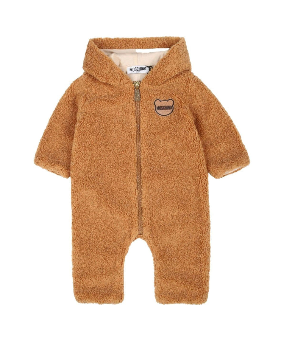 Moschino Kids Eschimo Marrone Teddy Bear Per Neonati