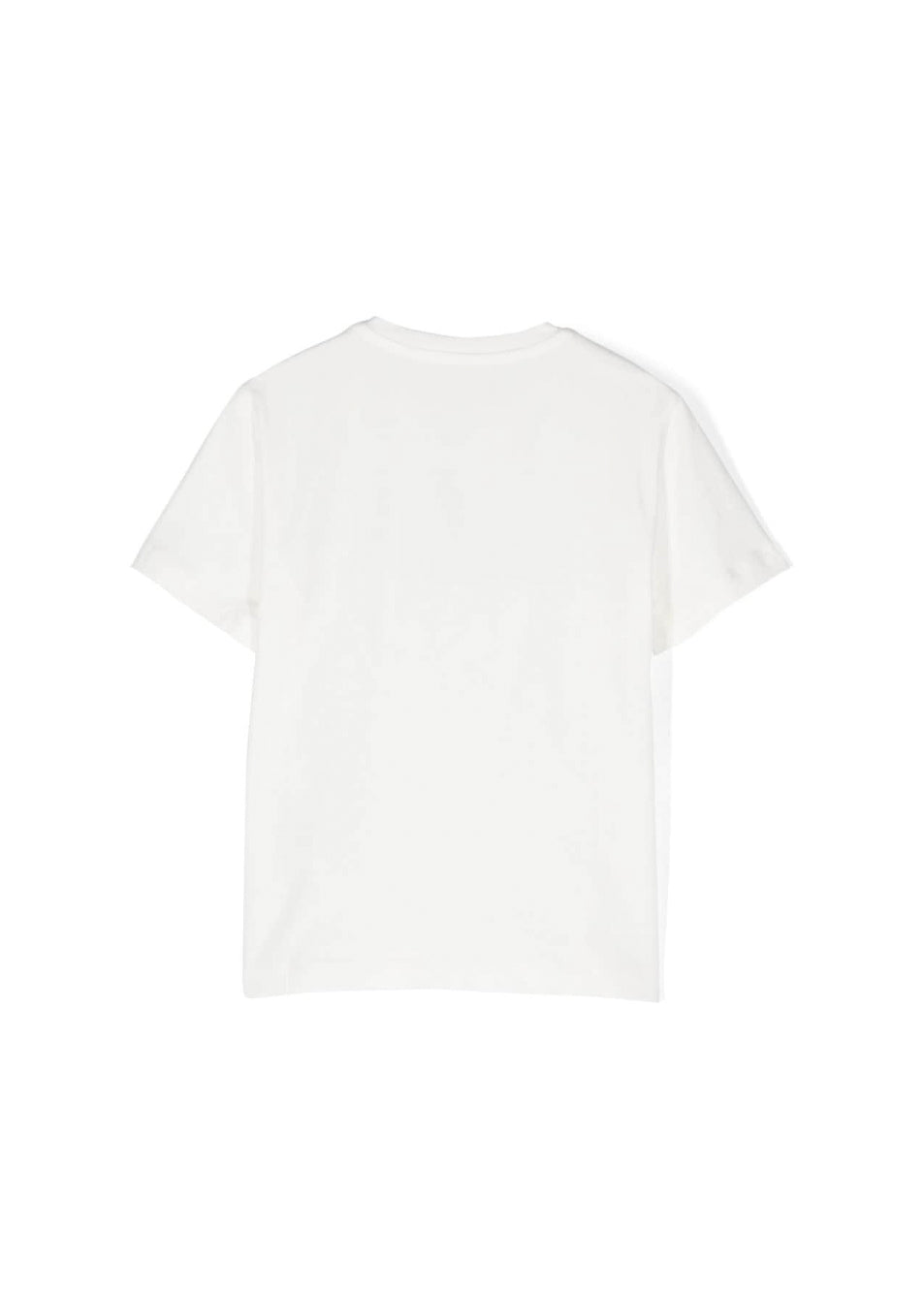 Elisabetta Franchi La Mia Bambina T-shirt Panna con Stampa per Bambine