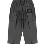 Yes London Kids Pantalone Nero con Coulisse per Bambini