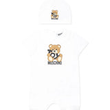Moschino Kids Tutina con Cappellino con Stampa per Neonati
