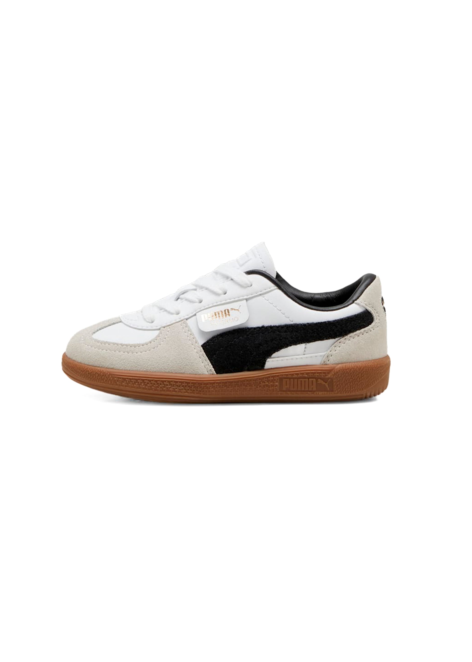 Puma Kids Palermo Lth AC Bianco per Bambini 
