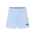 Dsquared2 Kids Costume Boxer Azzurro per Bambini