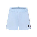 Dsquared2 Kids Costume Boxer Azzurro per Bambini