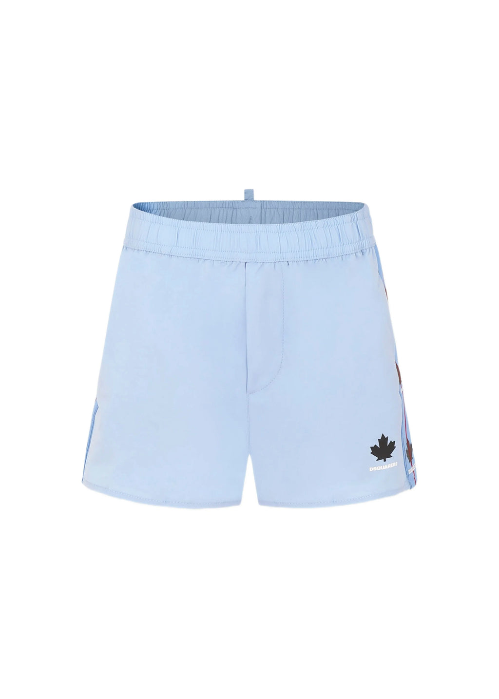 Dsquared2 Kids Costume Boxer Azzurro per Bambini