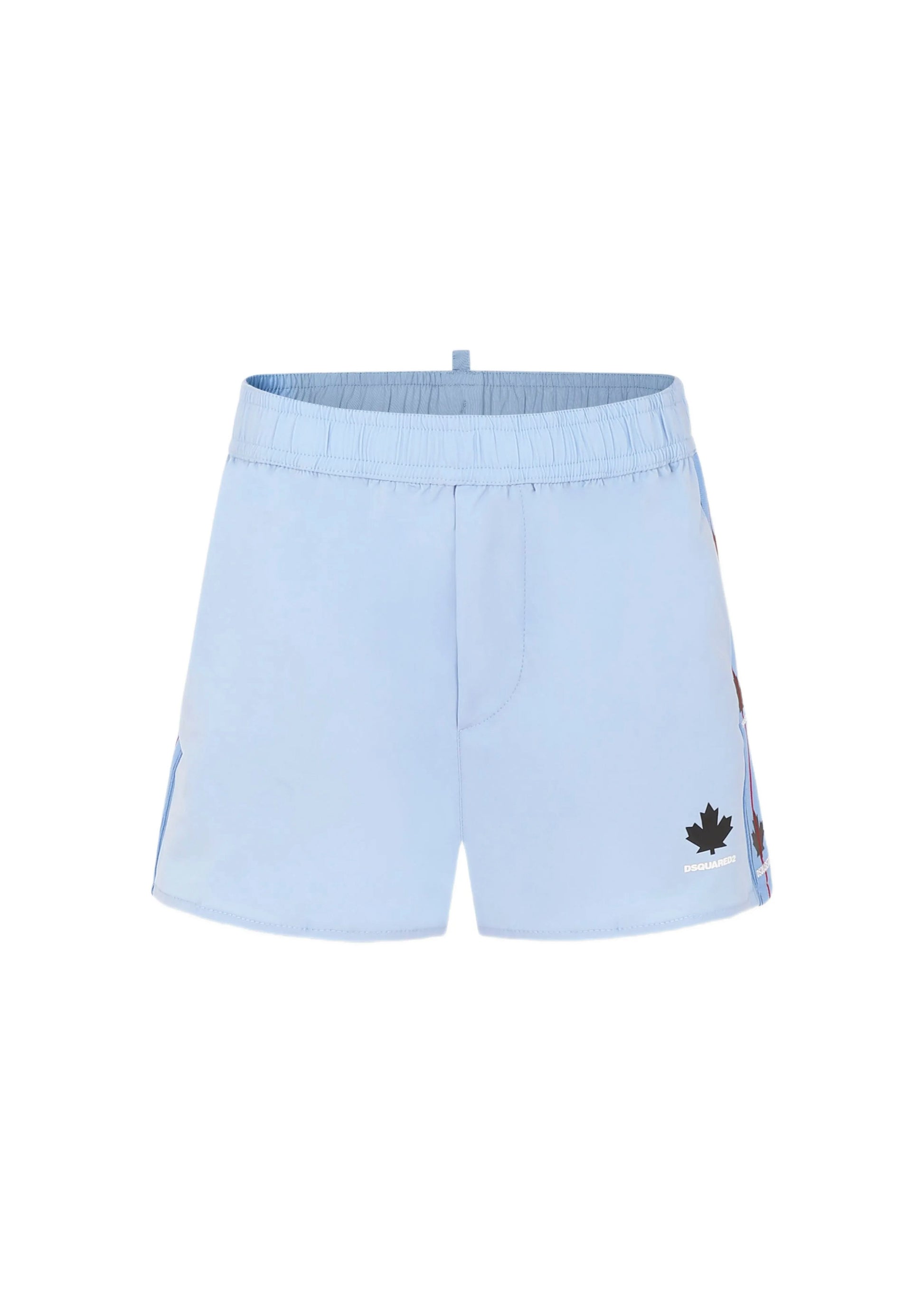 Dsquared2 Kids Costume Boxer Azzurro per Bambini