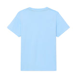 Lacoste Kids T-Shirt Celeste con Logo Unisex