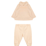 Elisabetta Franchi La Mia Bambina Set Completo 2pz. Rosa per Neonate