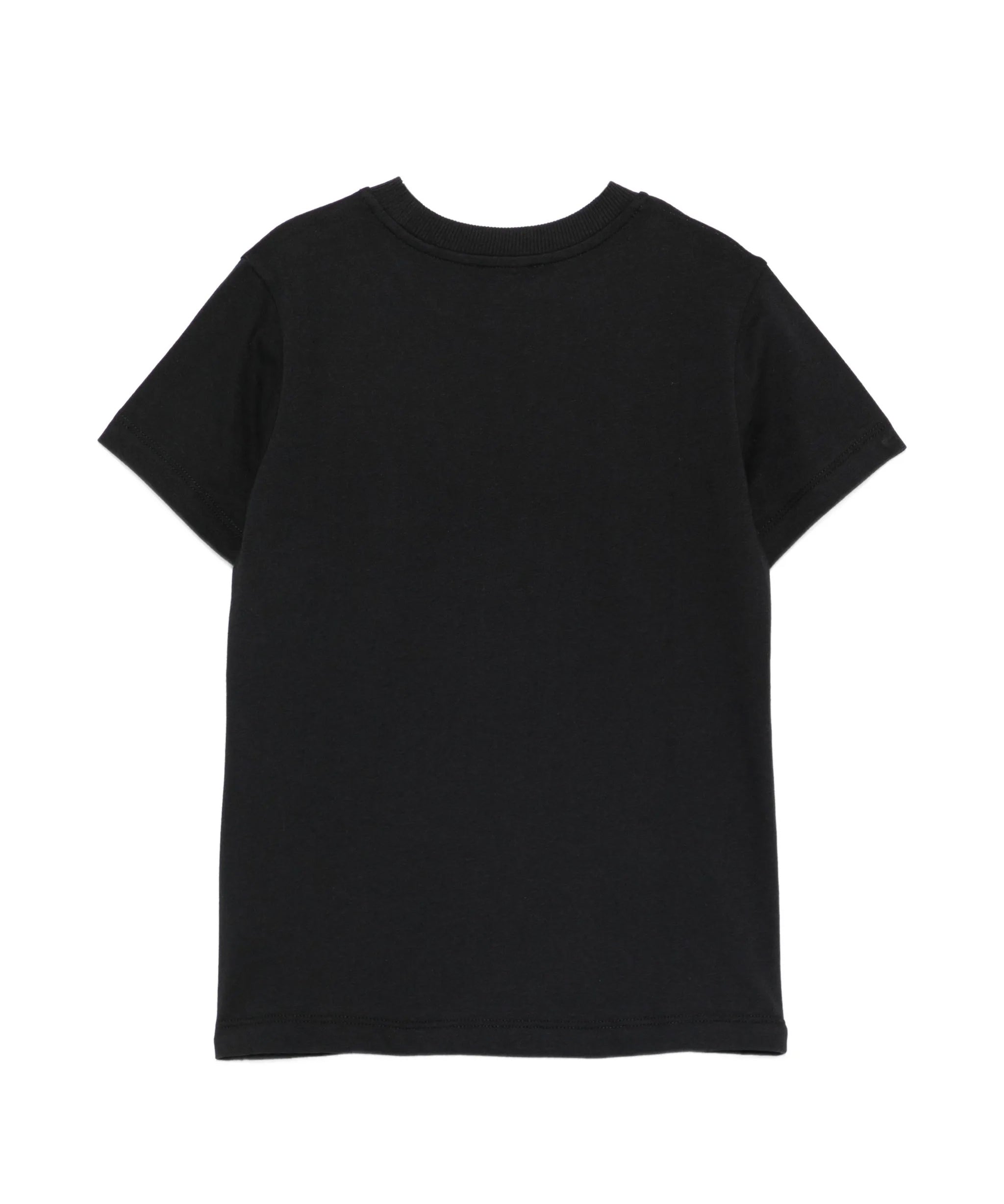 Moschino Kids T-Shirt Nero con Logo Teddy Bear per Bambini