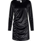 Patrizia Pepe Kids Abito Nero Glitter per Bambine