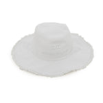 Elisabetta Franchi La Mia Bambina Cappello Bucket Hat Bianco per Bambine