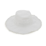 Elisabetta Franchi La Mia Bambina Cappello Bucket Hat Bianco per Bambine