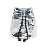 Diesel Kids Borsa Welltyx Lucida Argento per Bambine