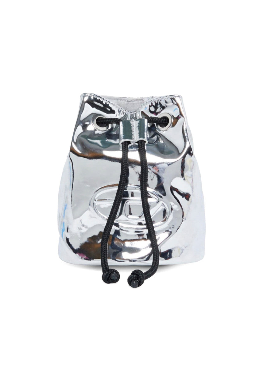 Diesel Kids Borsa Welltyx Lucida Argento per Bambine