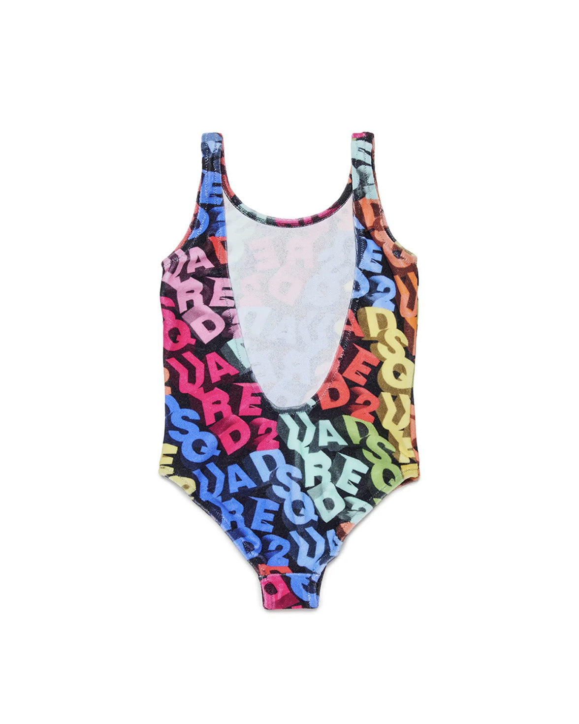 Dsquared2 Kids Costume Multicolor All-Over per Bambine
