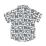 Iceberg Kids Camicia con Logo Monogram Bianca per Neonati