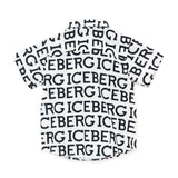 Iceberg Kids Camicia con Logo Monogram Bianca per Neonati