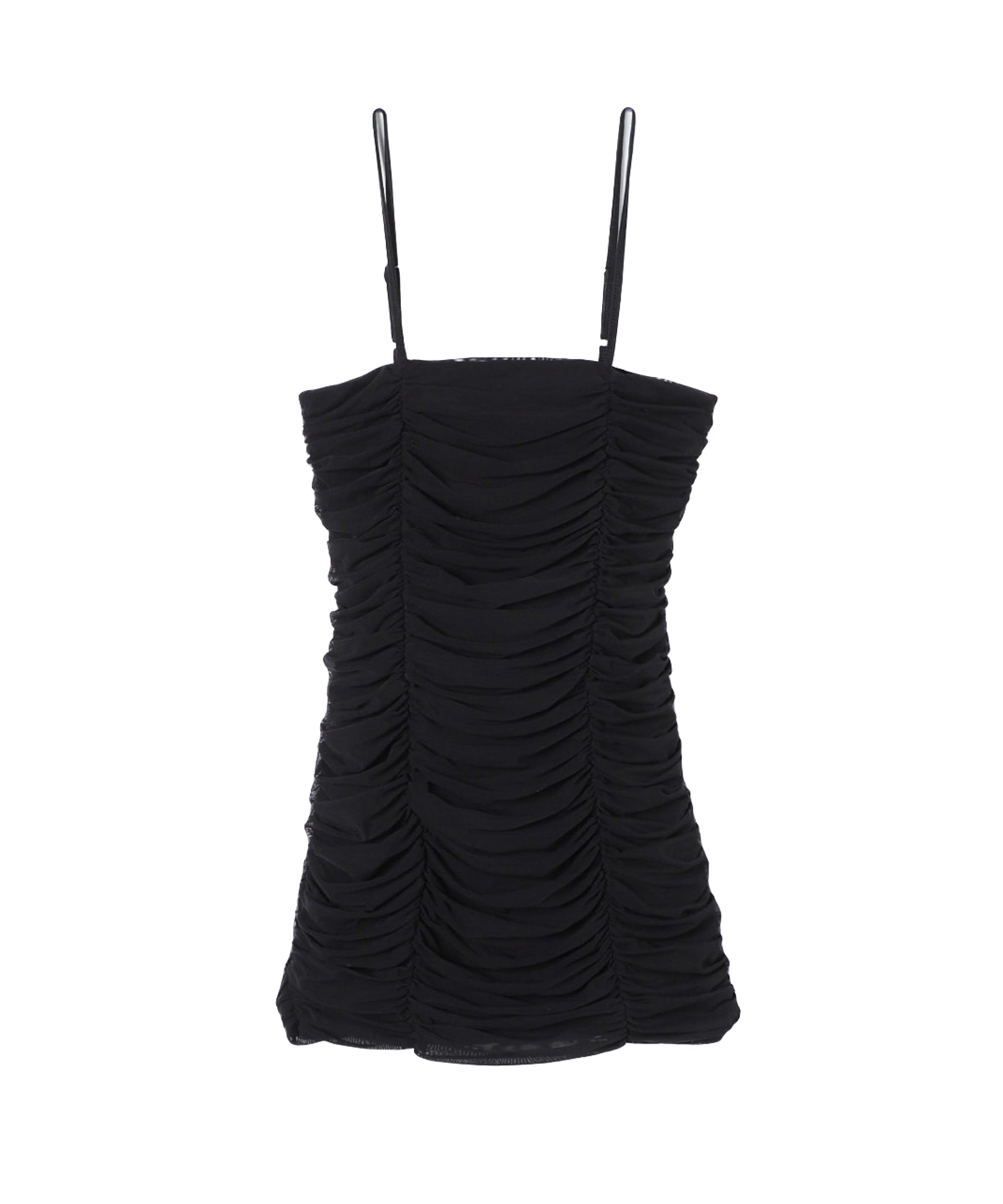 Patrizia Pepe Abito Nero Plissettato per Bambine