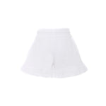 Moschino Kids Shorts Bianco con Stampa Toy per Bambine