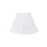 Moschino Kids Shorts Bianco con Stampa Toy per Bambine