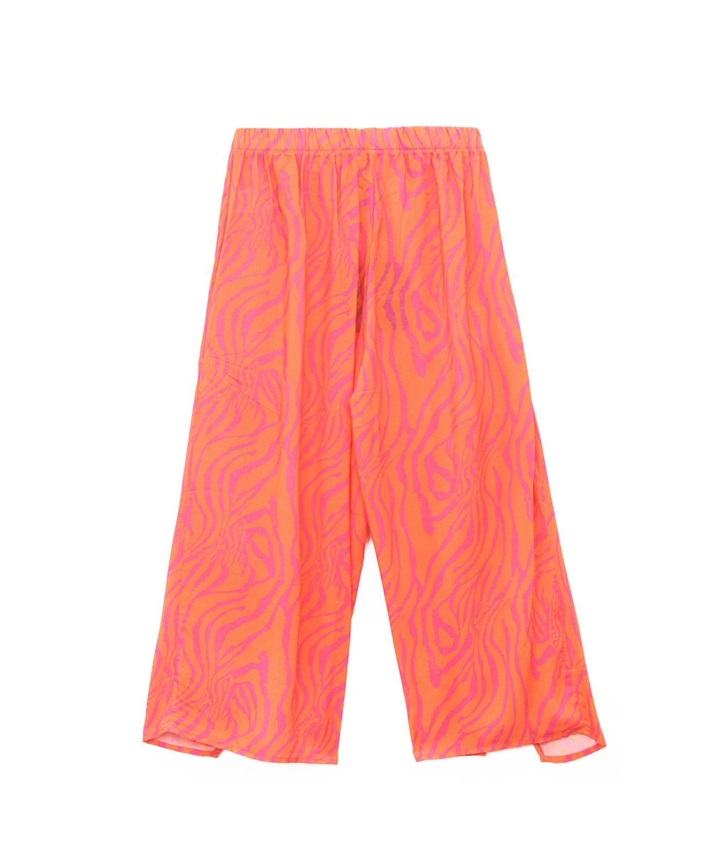 4GIVENESS Copricostume Pantaloni Fantasia Zebrato Arancione per Bambine