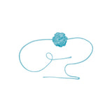 Vicolo Kids Choker Celeste con Fiore per Bambine