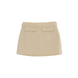 Elisabetta Franchi La Mia Bambina Gonna Miele per Neonate