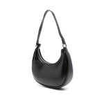 MSGM Kids Borsa a Spalla Nera con Placca Logo per Bambine