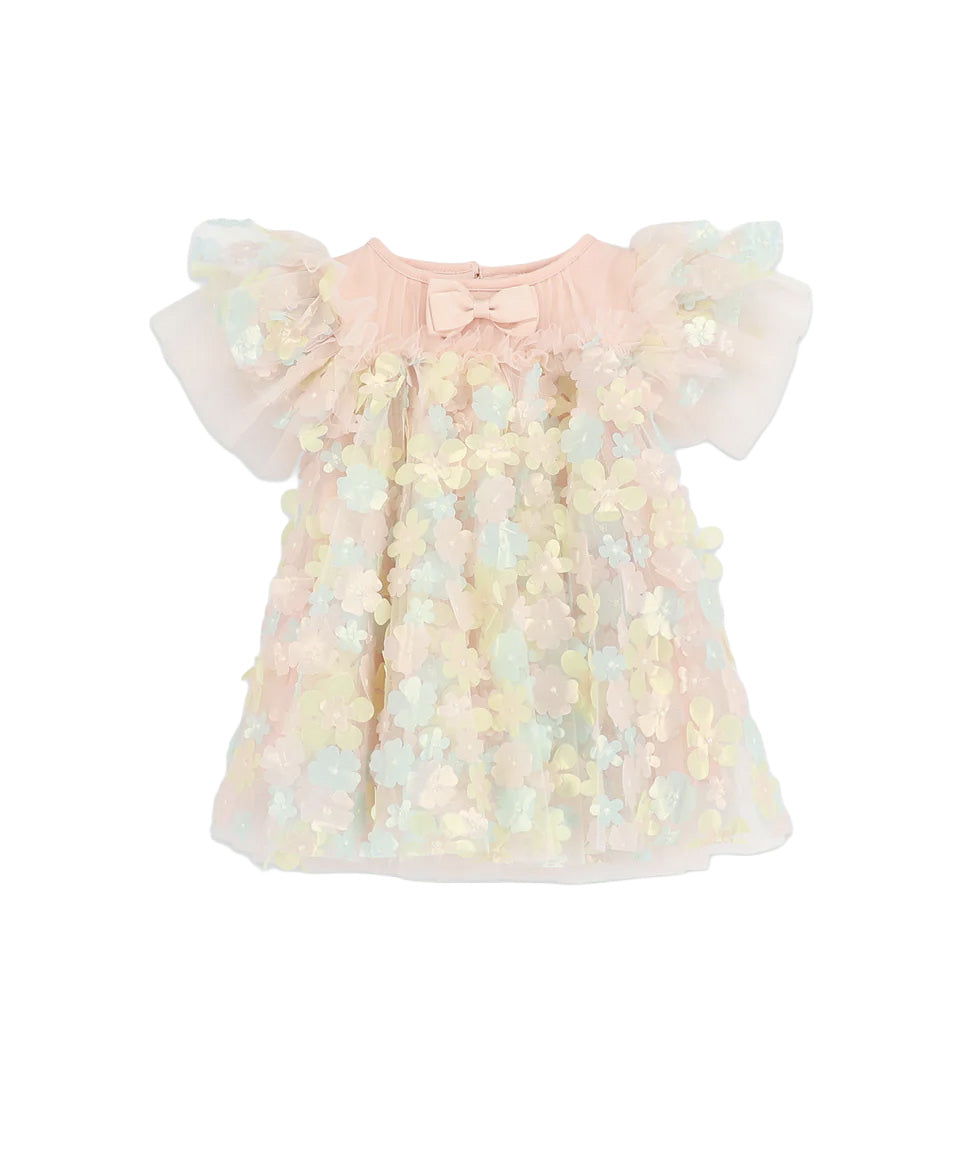 Angel's Face Kids Marlowe Abito Rosa e Multicolor per Neonate