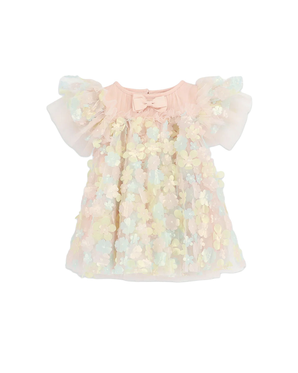 Angel's Face Kids Marlowe Abito Rosa e Multicolor per Neonate