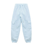 Hinnominate Kids Pantaloni in Felpa Celeste con Logo