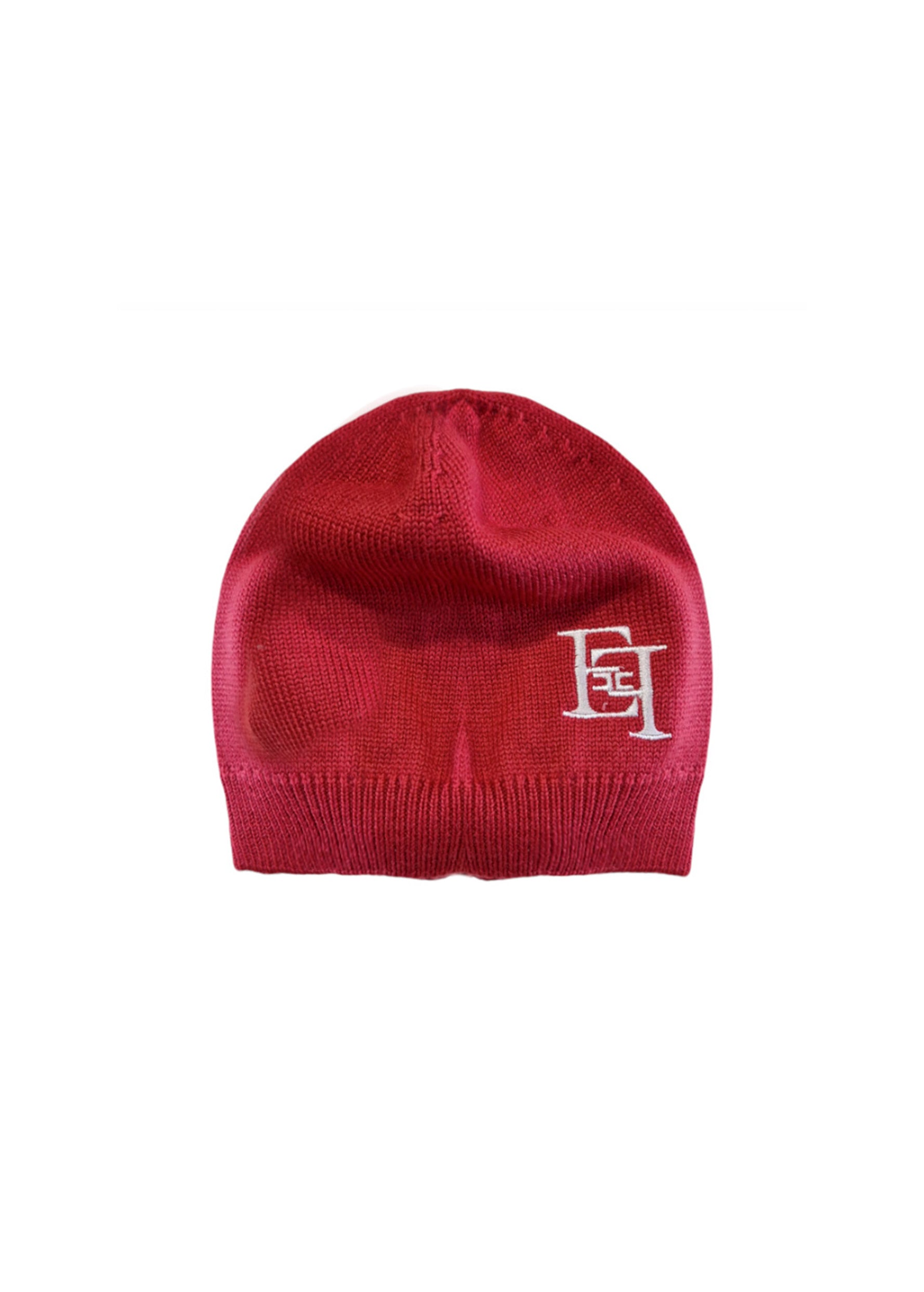 Elisabetta Franchi La Mia Bambina Cappello Ombretto/Avorio con Logo per Neonate