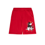 Iceberg Kids Bermuda Rosso con Stampa Daffy Duck per Bambini