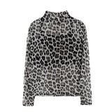 Twinset Kids Lupetto In Tulle Animalier con fascia Twinset per Bambine