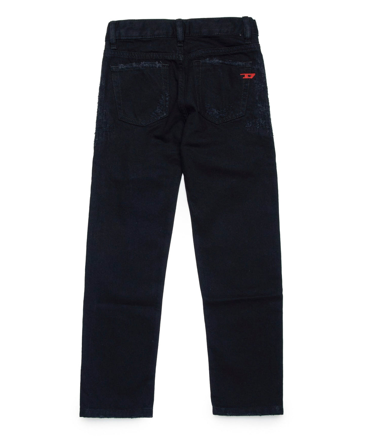 Diesel Kids Jeans Denim Nero Straight Fit D-Viker per Bambini (retro)